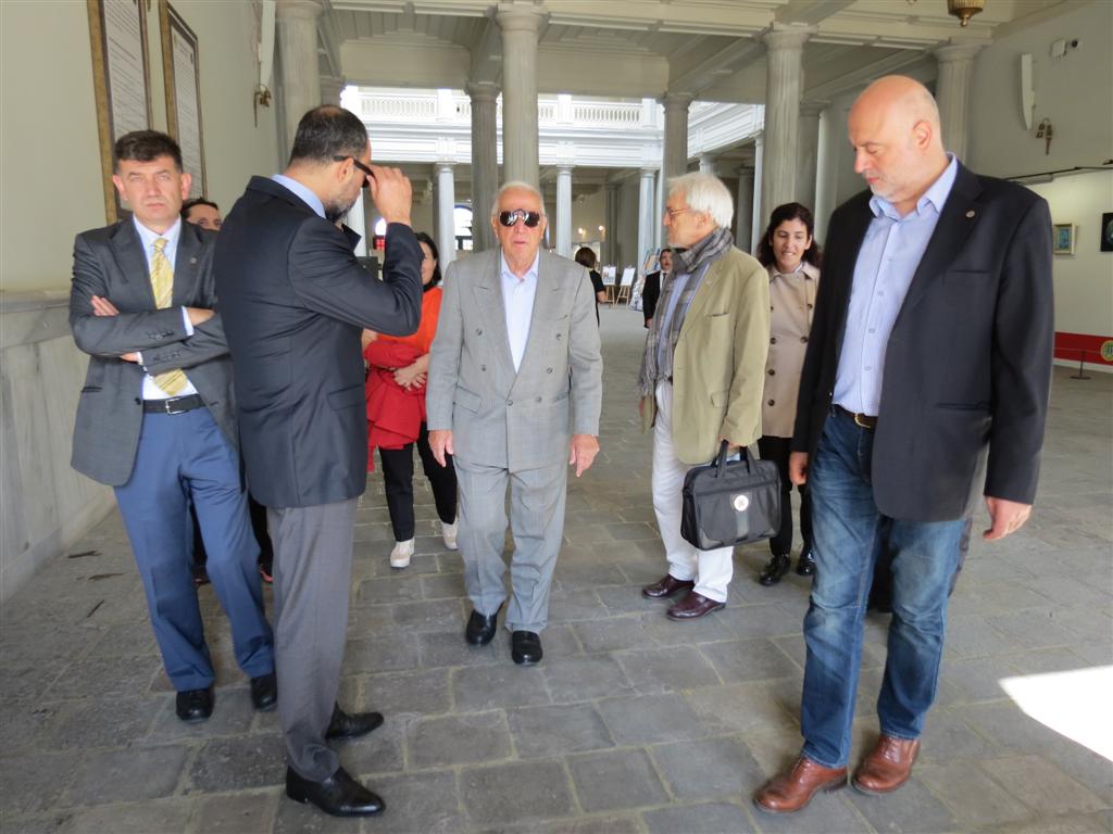 Fakültemiz Kurucu Hocalarından Ali Ülkü Azrak ile Fakülte ziyareti