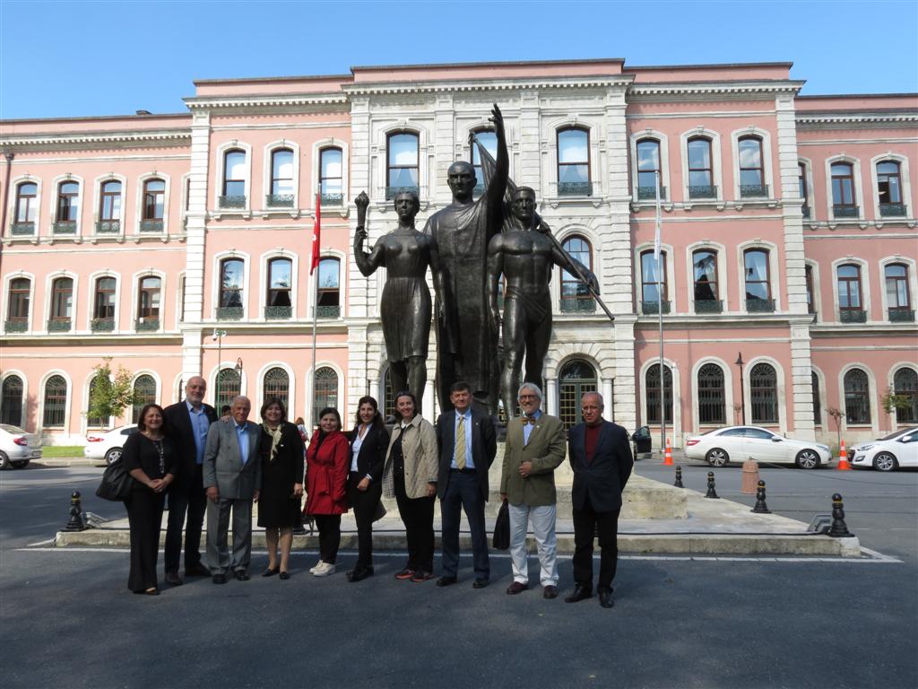 Fakültemiz Kurucu Hocalarından Ali Ülkü Azrak ile Fakülte ziyareti