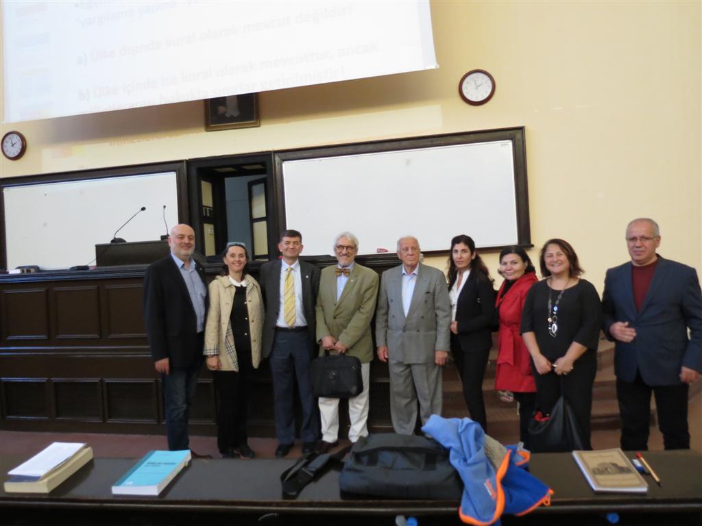 Fakültemiz Kurucu Hocalarından Ali Ülkü Azrak ile Fakülte ziyareti