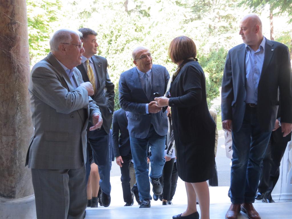 Fakültemiz Kurucu Hocalarından Ali Ülkü Azrak ile Fakülte ziyareti