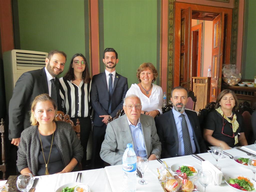 Fakültemiz Kurucu Hocalarından Ali Ülkü Azrak ile Fakülte ziyareti