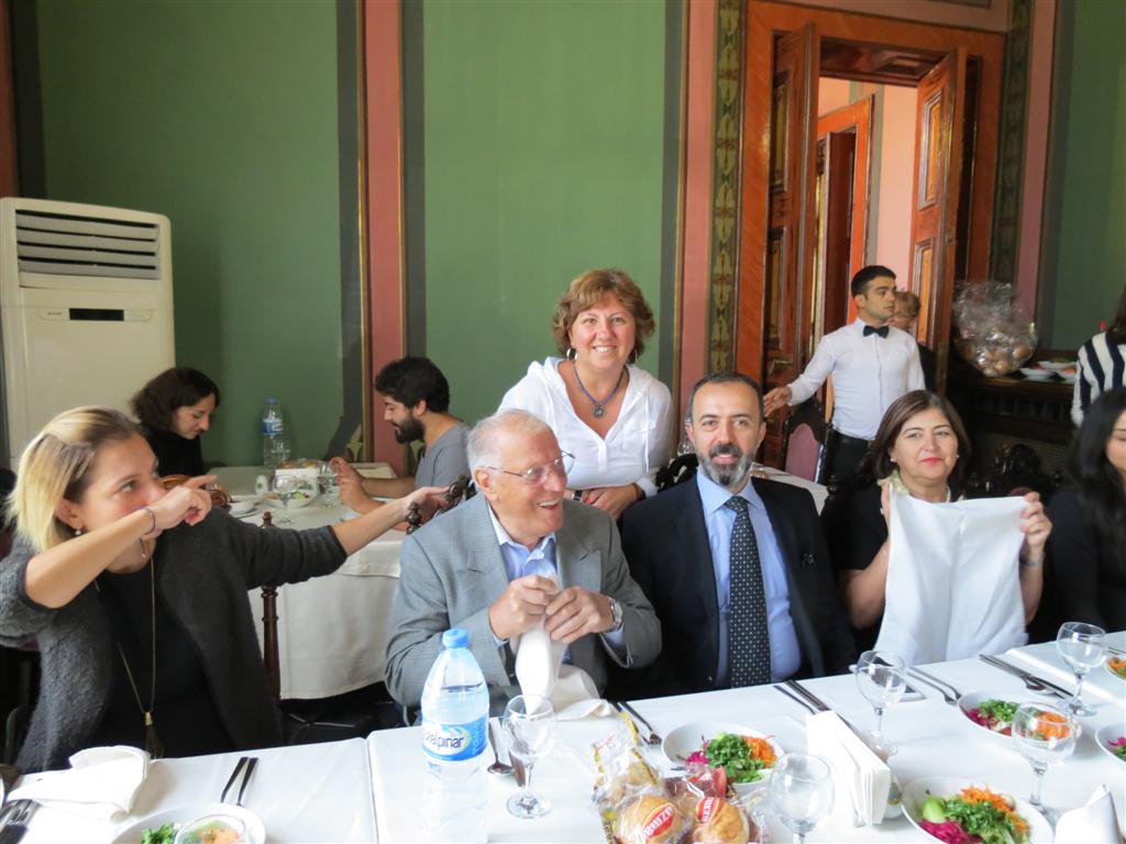 Fakültemiz Kurucu Hocalarından Ali Ülkü Azrak ile Fakülte ziyareti