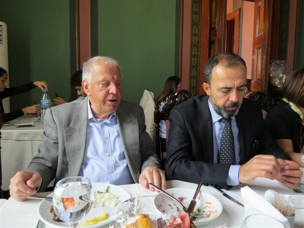 Fakültemiz Kurucu Hocalarından Ali Ülkü Azrak ile Fakülte ziyareti