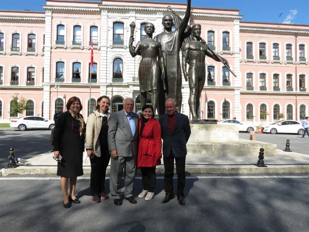 Fakültemiz Kurucu Hocalarından Ali Ülkü Azrak ile Fakülte ziyareti