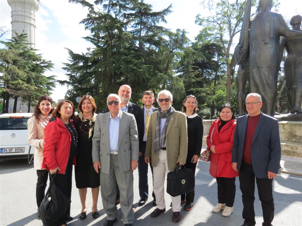 Fakültemiz Kurucu Hocalarından Ali Ülkü Azrak ile Fakülte ziyareti