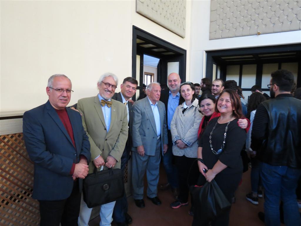 Fakültemiz Kurucu Hocalarından Ali Ülkü Azrak ile Fakülte ziyareti