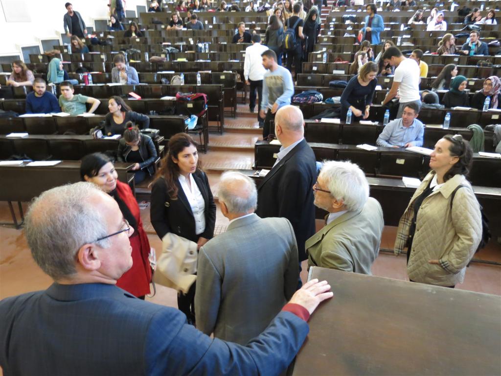 Fakültemiz Kurucu Hocalarından Ali Ülkü Azrak ile Fakülte ziyareti