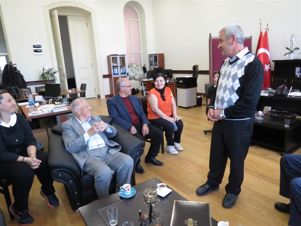 Fakültemiz Kurucu Hocalarından Ali Ülkü Azrak ile Fakülte ziyareti