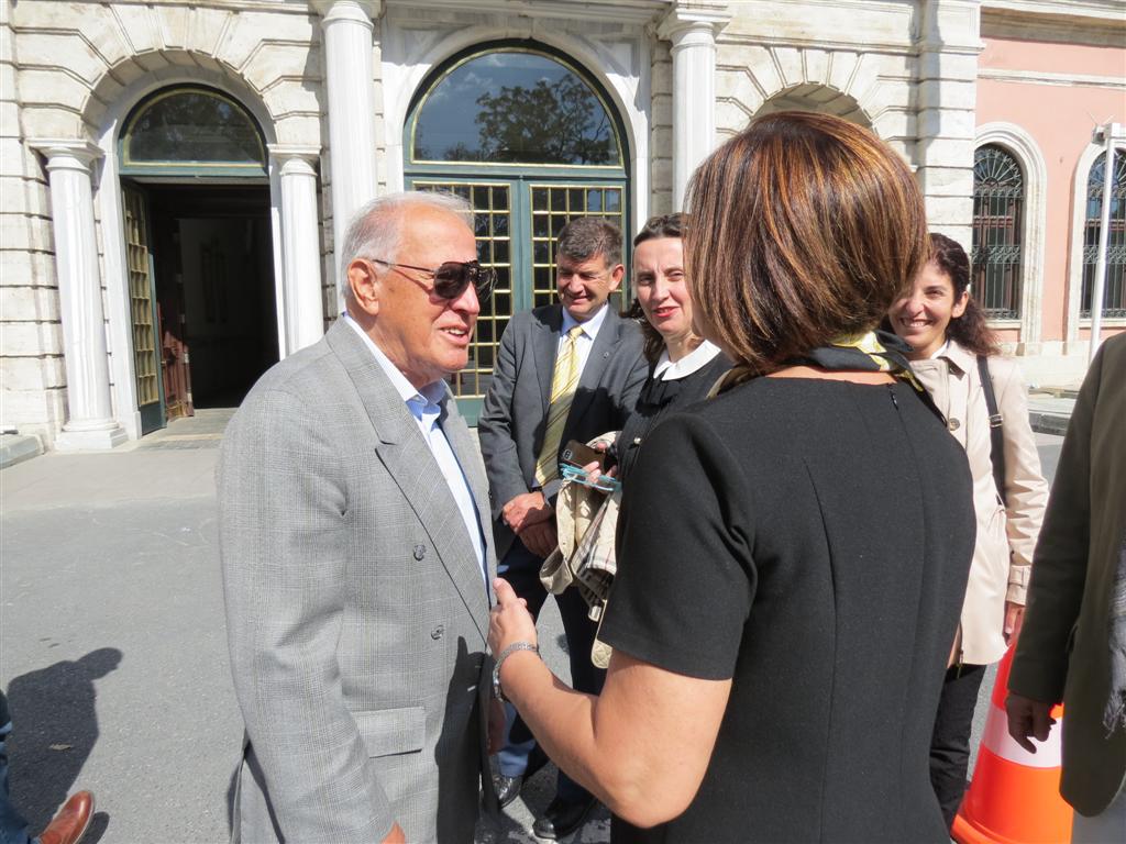 Fakültemiz Kurucu Hocalarından Ali Ülkü Azrak ile Fakülte ziyareti