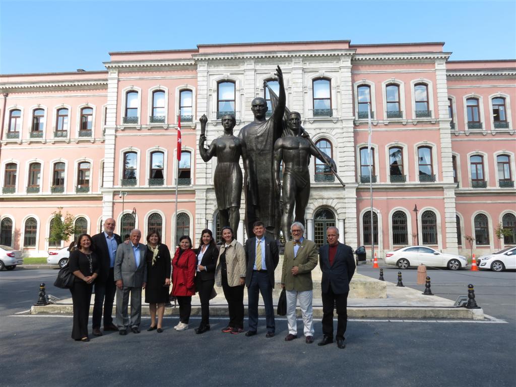 Fakültemiz Kurucu Hocalarından Ali Ülkü Azrak ile Fakülte ziyareti