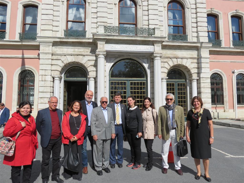 Fakültemiz Kurucu Hocalarından Ali Ülkü Azrak ile Fakülte ziyareti