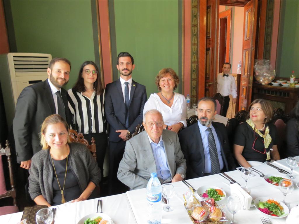 Fakültemiz Kurucu Hocalarından Ali Ülkü Azrak ile Fakülte ziyareti