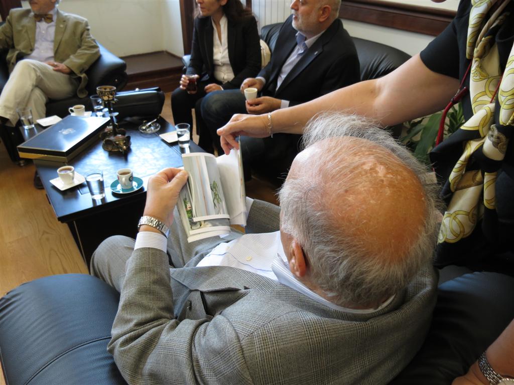 Fakültemiz Kurucu Hocalarından Ali Ülkü Azrak ile Fakülte ziyareti