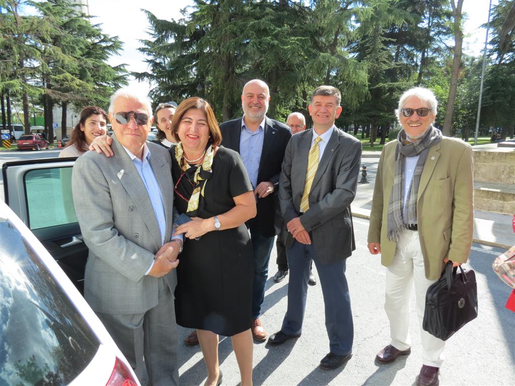 Fakültemiz Kurucu Hocalarından Ali Ülkü Azrak ile Fakülte ziyareti