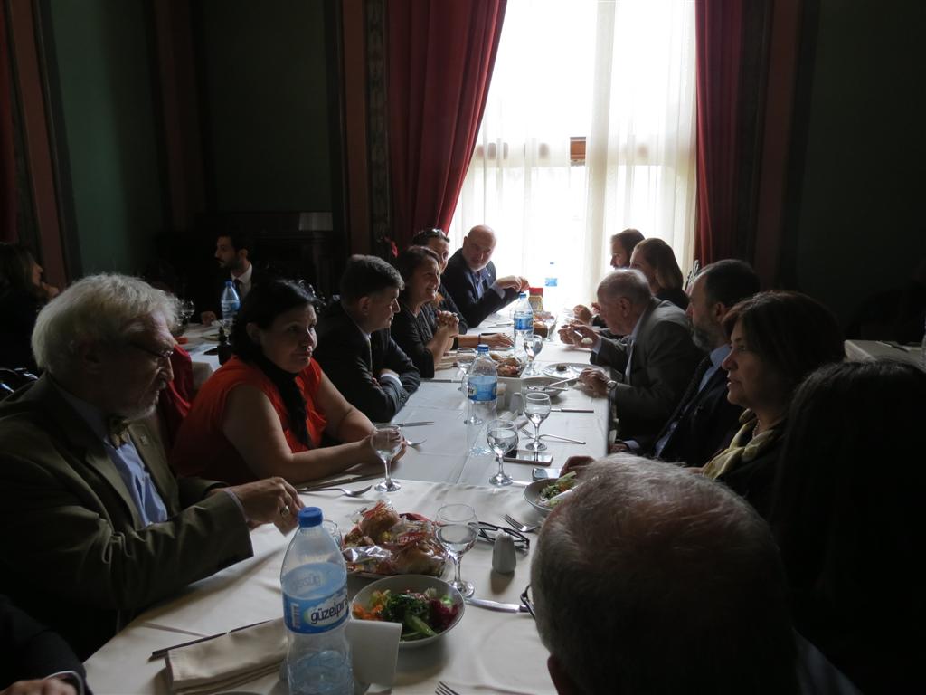 Fakültemiz Kurucu Hocalarından Ali Ülkü Azrak ile Fakülte ziyareti