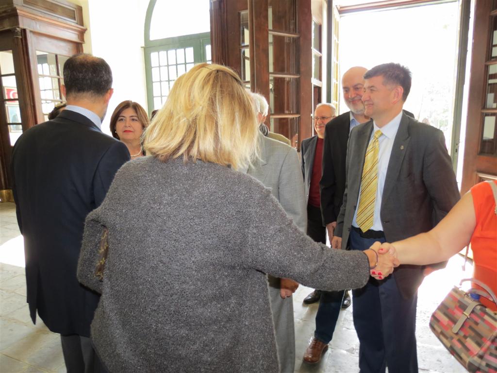 Fakültemiz Kurucu Hocalarından Ali Ülkü Azrak ile Fakülte ziyareti