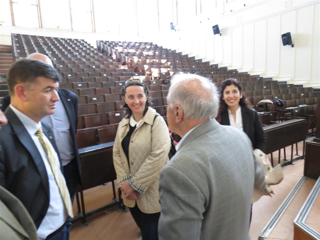 Fakültemiz Kurucu Hocalarından Ali Ülkü Azrak ile Fakülte ziyareti