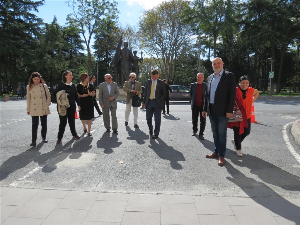 Fakültemiz Kurucu Hocalarından Ali Ülkü Azrak ile Fakülte ziyareti