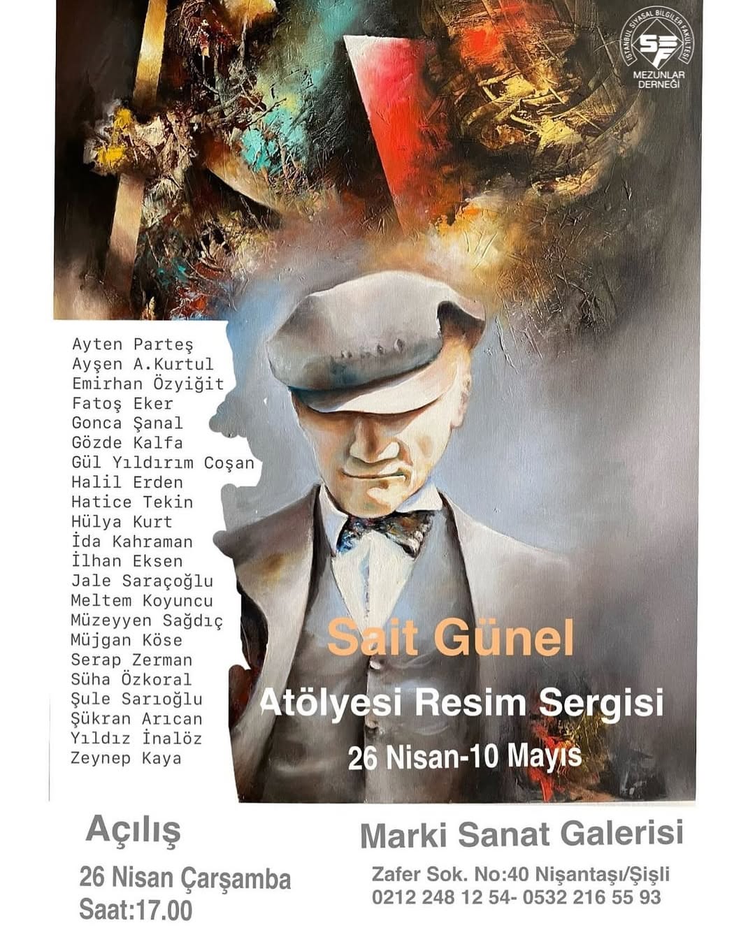 Sait Güel Atolyesi Resim Sergisi