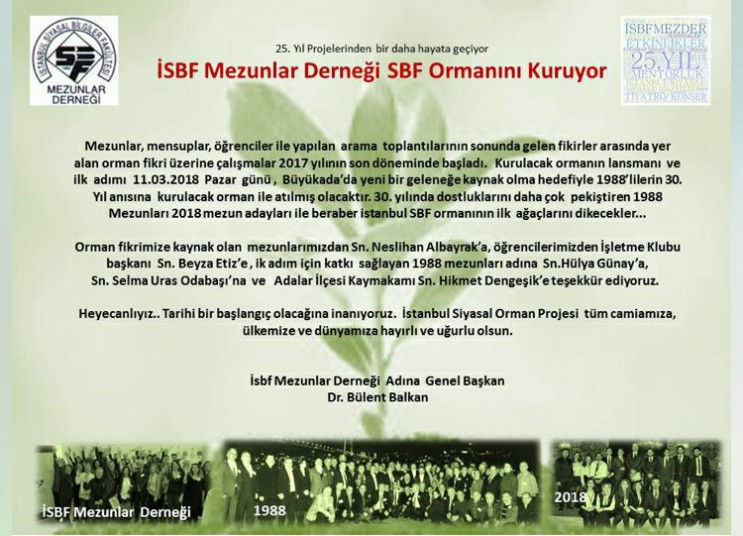 Mezuniyetinizin 30. Yılında Kep Atma Töreni